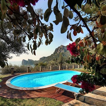 Relais Mamma Mia Sea Views Pool & Terraces Villa Massa Lubrense Exteriör bild