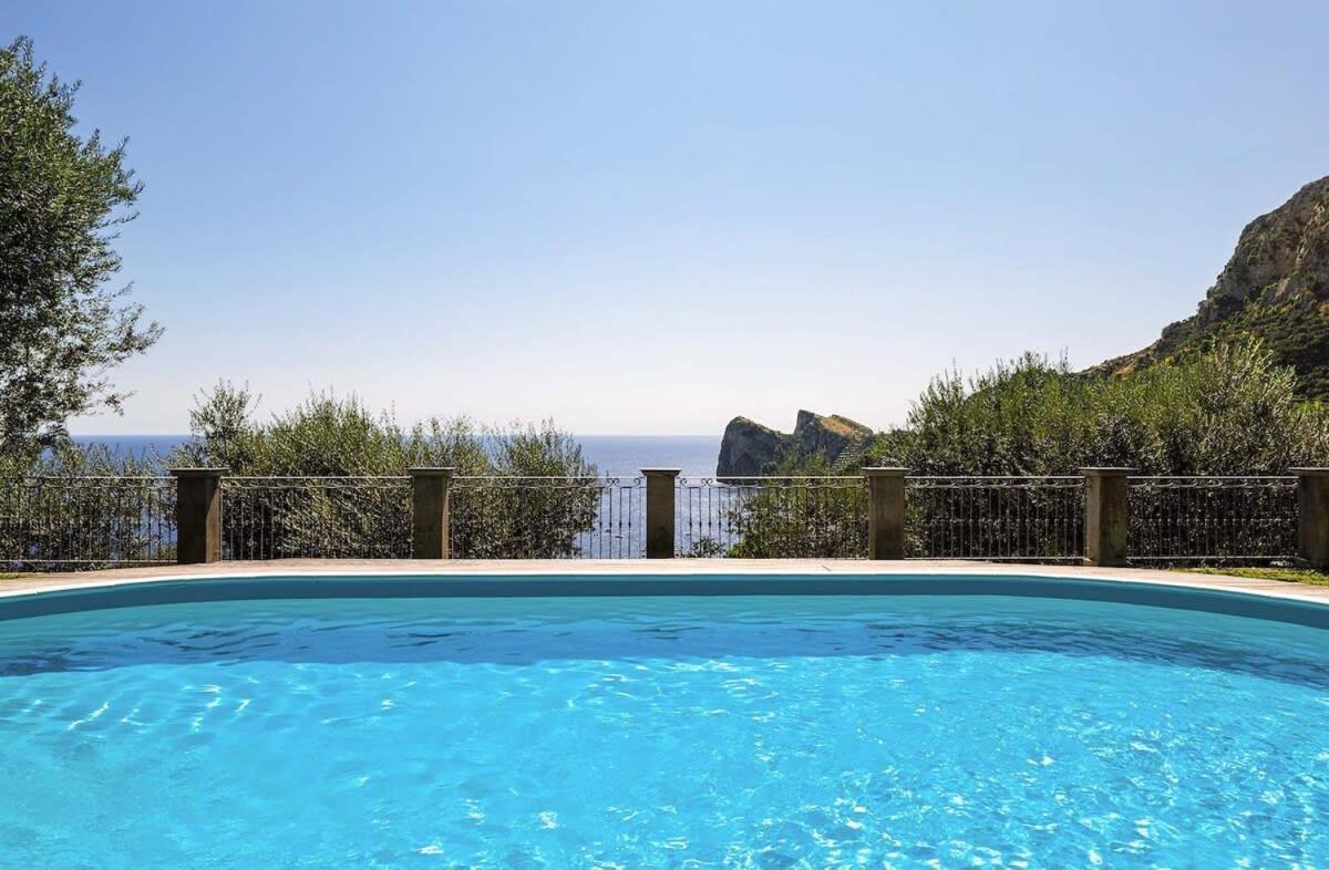 Relais Mamma Mia Sea Views Pool & Terraces Villa Massa Lubrense Exteriör bild